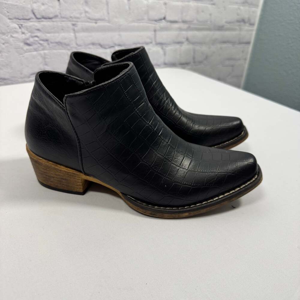 Roper Women's Sofia Caiman Ankle Boots Size 7
